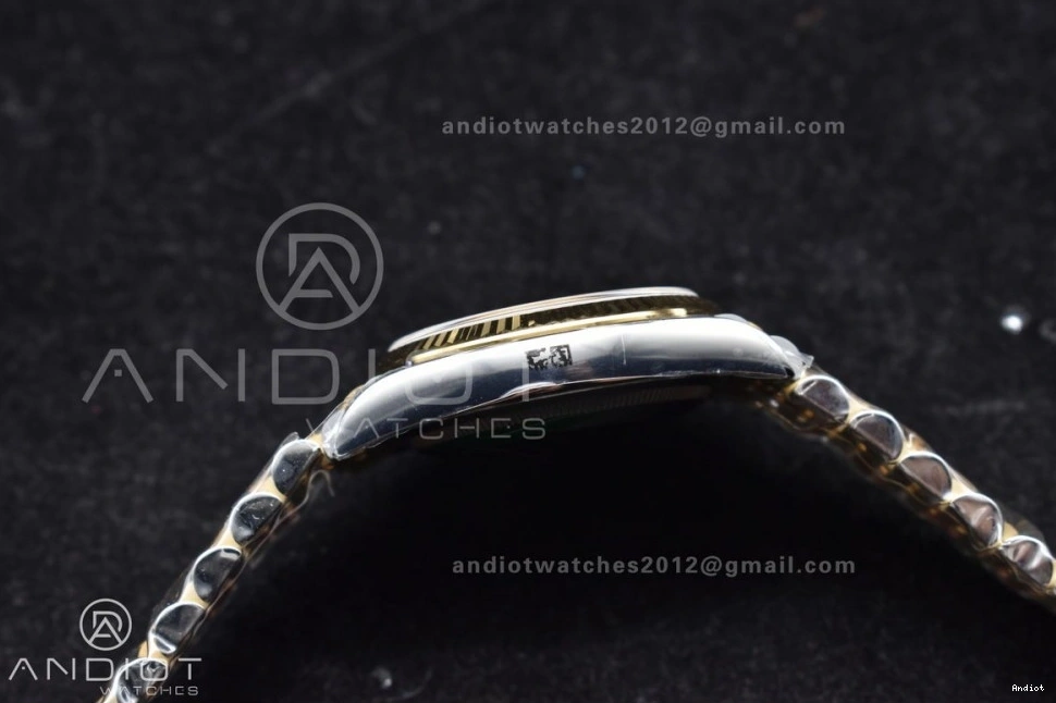 YG SS Dial VR3235 Jubilee 904L Best YG DateJust 36 1:1 126233 Edition Bracelet Diamonds Steel Clean on 1106